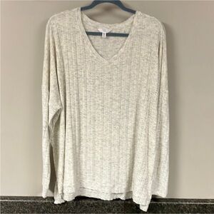 3/$15❤️ 3/8 time & tru V neck shirt xxxl 20 EUC